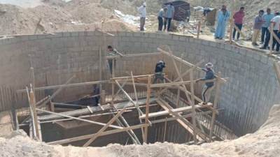 رئيس جهاز حدائق أكتوبر يتفقد أعمال الطرق بمنطقة ابني بيتك 7