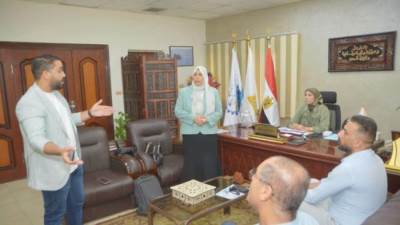 رئيس جهاز السويس الجديدة تتابع تنفيذ مشروع قواعد البيانات الجغرافية 