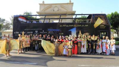 محافظة القاهرة: انطلاق الأتوبيسات المكشوفة للترويج لافتتاح المتحف المصري الكبير