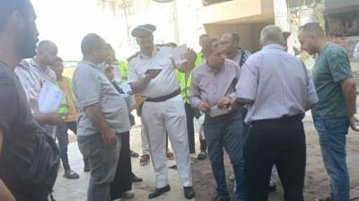 رئيس جهاز أكتوبر الجديدة: غلق وتشميع 11 محلًا مخالفًا بمنطقة دجلة بالمز