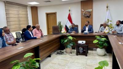 رئيس جهاز العبور الجديدة يلتقي سكان أحياء الحرية والمجد والكرامة