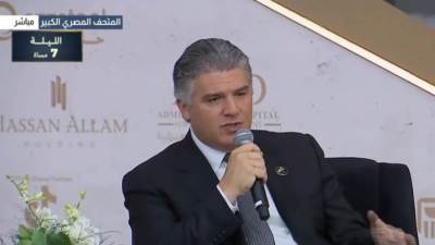 حسن علام: نجحنا في تقديم تجربة عالمية داخل المتحف المصري الكبير