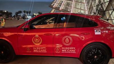 جدل على مواقع التواصل بعد ظهور «بورش كايين» في افتتاح المتحف الكبير