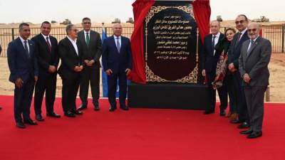 باستثمارات 150 مليون دولار.. وضع حجر أساس مصنع المنصور للسيارات الكهربائية 