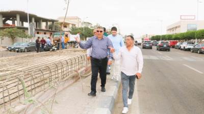 رئيس جهاز مدينة السادات يتفقد المشروعات الخدمية والتنموية ويتابع نسب التنفيذ