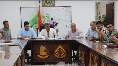 رئيس جهاز مدينة السادات يعقد لقاءً موسعًا مع سكان أحياء النور والفردوس والزيتون