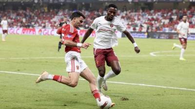 السوبر المصري.. تعادل بين الأهلي وسيراميكا 1/1 في الشوط الأول