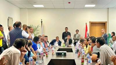 رئيس جهاز حدائق العاصمة يعقد لقاءً موسعاً مع السكان لمتابعة طلباتهم 