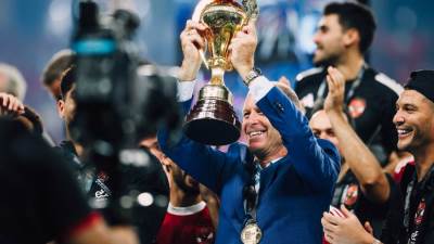 بعد 7 مباريات.. الأهلي يهدي توروب أسرع لقب في مسيرته التدريبية