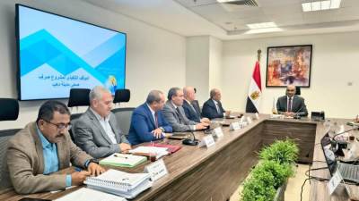 نائب وزير الإسكان يتابع موقف منظومة الصرف الصحي وتطوير محطة معالجة دهب