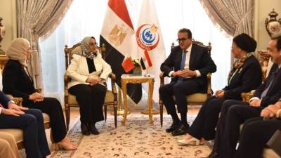 وزير الصحة يستقبل نظيرته البحرينية لبحث ملفات التعاون المشترك