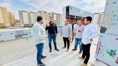 رئيس جهاز العبور الجديدة يتابع جاهزية المشروعات الخدمية بالمدينة
