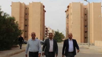 عمار مندور يتفقد مشروعات الإسكان بمدينة بدر ويوجّه بسرعة حل شكاوى المواطنين