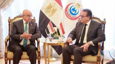 وزير الصحة: تعاون مصري عراقي لتدريب الكوادر الطبية وتعزيز الصناعات الدوائية