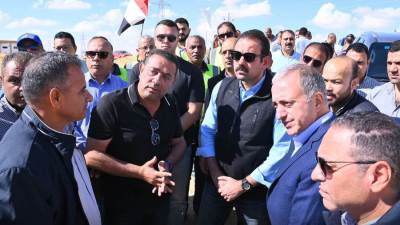 رئيس جهاز مستقبل مصر يتابع أعمال "كونكورد" بمشروع الدلتا الجديدة