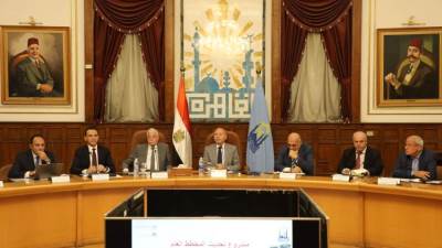  "فودة وصابر" يتابعان مخطط تطوير وسط القاهرة الخديوية