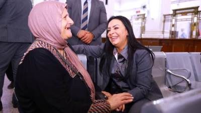 وزيرة التضامن تزور المقر الرئيسي لبنك ناصر الاجتماعي وتتفقد سير العمل