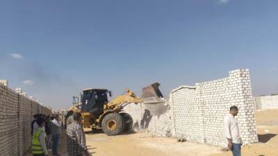 محمود مراد: إزالة 5 مبانٍ مخالفة داخل جمعية عرابي بالعبور الجديدة