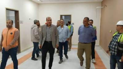 رئيس جهاز العبور يتفقد مستشفى المدينة بتكلفة تبلغ 525 مليون جنيه