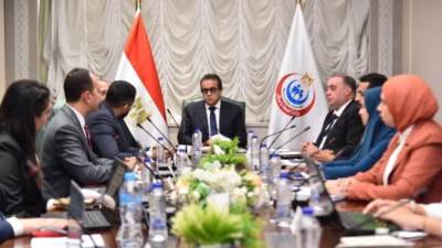 وزير الصحة يبحث مع «E-Health» و«Link Development» إطلاق المنصة الموحدة للمبادرات الصحية