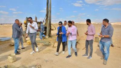 رئيس جهاز السويس الجديدة تتفقد مشروعات المرحلة الأولى وتتابع معدلات التنفيذ