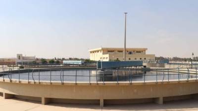 رئيس جهاز أكتوبر يتفقد محطة المعالجة الغربية ويوجه بإنهاء أعمال المنطقة الصناعية