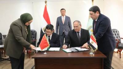 دعمًا للأمن الغذائي.. توقيع مذكرة تفاهم لتعزيز التعاون الزراعي بين مصر والصين