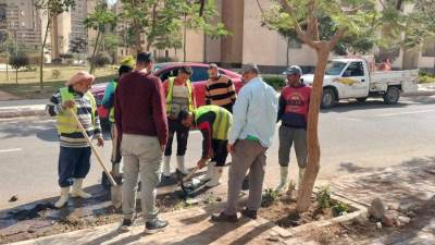 ياسر عبدالحليم: تنفيذ حملة صيانة لشبكات المياه والصرف الصحي بمشروع 104 عمارة