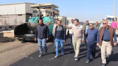 تفاصيل جولة رئيس جهاز مدينة السادات بالمنطقة الصناعية الثامنة 