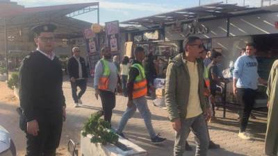 جهاز حدائق أكتوبر يواصل الحملات المكثفة لرفع الإشغالات والباعة الجائلين