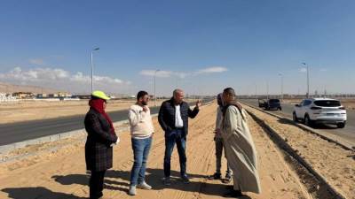 جهاز أسيوط الجديدة: انتهاء أعمال التجميل بمداخل المدينة.. وجارٍ تطوير الطريق الصحراوي