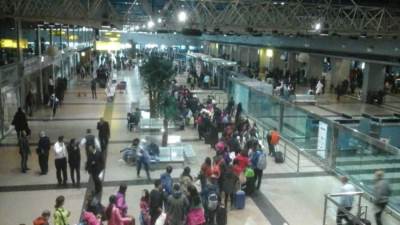 حقيقة تصاعد دخان من مطبخ إحدى الاستراحات في مطار القاهرة