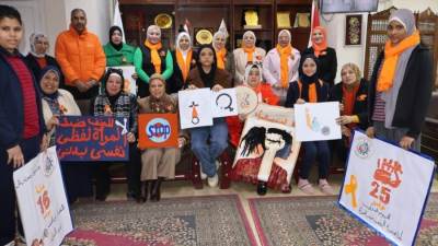 تعليم القاهرة يشارك في ختام فعاليات حملة مناهضة العنف ضد المرأة