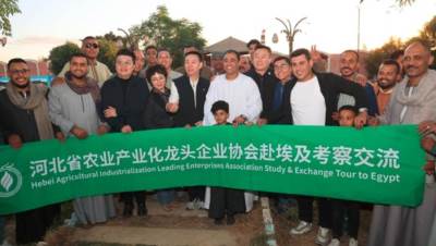 بالصور.. وفد من رجال الأعمال الصينيين يزور مركز دار السلام بسوهاج لبحث فرص الاستثمار