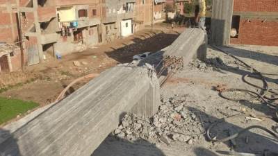 د.منال عوض إزالة 3 حالات بناء بدون ترخيص بالهضبة الوسطي وحي المقطم