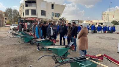 رئيس جهاز أسيوط الجديدة: إسناد عمليتي نظافة جديدتين ورفع جاهزية معدات النظافة