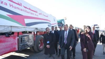 التموين: قافلة جديدة لدعم غزة بـ12 ألف مرتبة و16 ألف بطانية