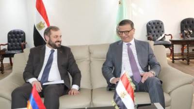 "مصر وأرمينيا" تبحثان تعزيز التعاون الزراعي والاستثماري