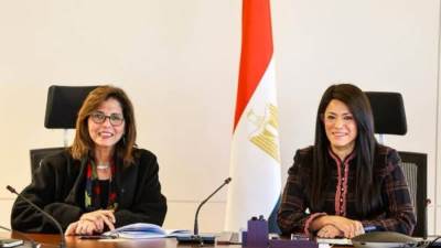 وزيرة التخطيط تناقش الخطة المستقبلية للأكاديمية الوطنية للتدريب