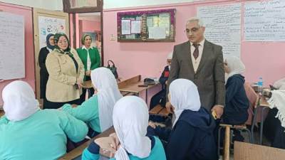 وكيل تعليم القاهرة: التنسيق مع إدارة غرب مدينة نصر لضمان جودة التعليم