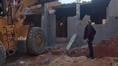 جهاز حدائق أكتوبر: إزالة فورية لقطعتين بـ«ابني بيتك 7» وتنفيذ قراري سحب