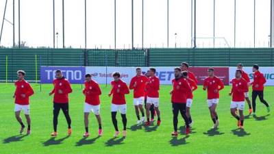 منتخب مصر يختتم تدريباته استعدادًا لمواجهة جنوب إفريقيا غدًا (صور)