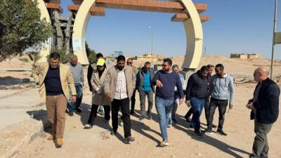 رئيس جهاز أسيوط الجديدة يتفقد مشروعات المرافق وتطوير المداخل والطرق 