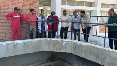 رئيس جهاز أسيوط الجديدة يتفقد محطتي مياه الشرب والصرف الصحي