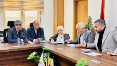 رئيس جهاز العبور الجديدة يبحث تقنين أوضاع جمعية العدلية