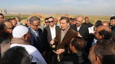 وزير الزراعة يتفقد مشروع قوتة لإنهاء أزمة الصرف وحماية 16 ألف فدان