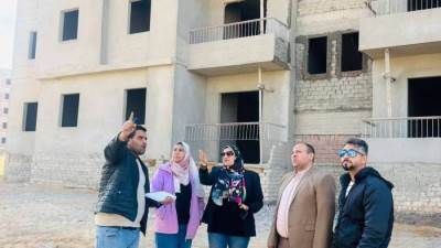 جهاز أكتوبر الجديدة يكثف العمل بمشروع «الإسكان الأخضر» لتسليم الوحدات في المواعيد