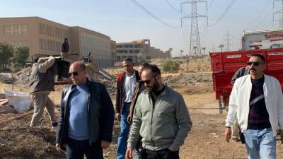 رئيس جهاز حدائق أكتوبر:  إزالة استحواذات شجرية وإيقاف أعمال مخالفة