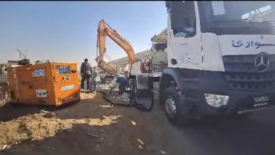 جهاز حدائق أكتوبر: الانتهاء من أعمال الربط لخطوط المياه الرئيسية بميدان صينية البترول