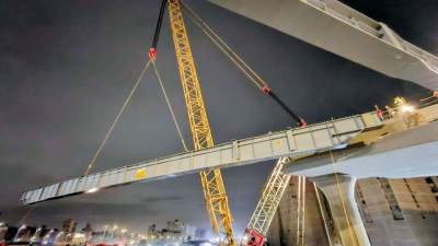 الجيزة: غلق كلي للطريق الدائري لرفع الكمر الخرساني لمحور عمرو بن العاص